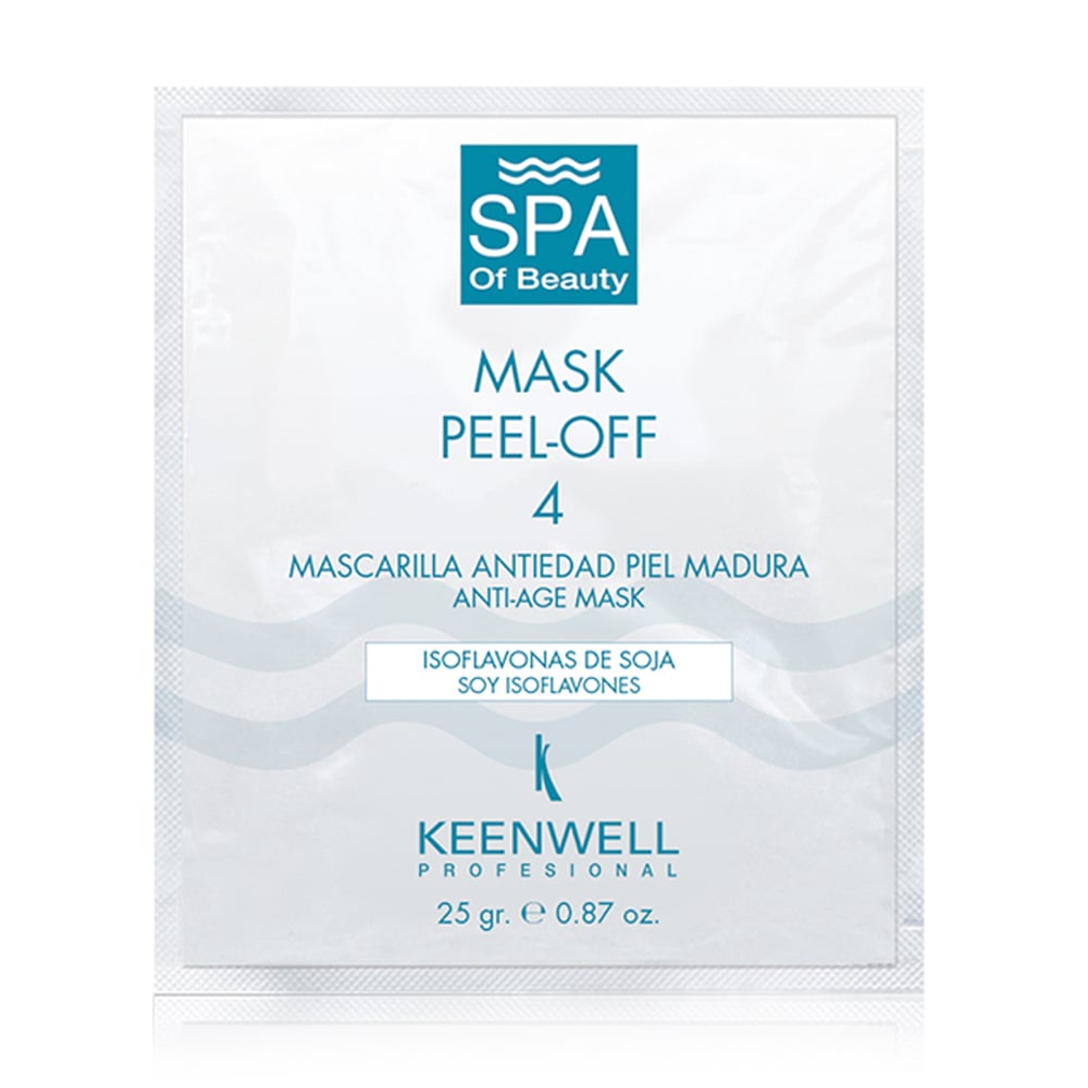 Омолоджувальна альгінатна спа-маска для обличчя Keenwell SPA of Beauty Mask Peel-Off 4, 25 г